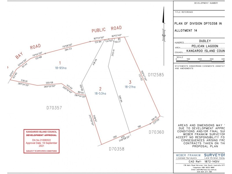 Lot Lot, 14 Hog Bay Road, Pelican Lagoon SA 5222