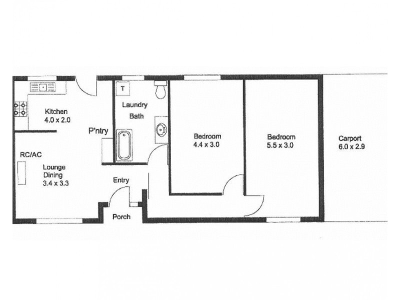 4/49 Baden Terrace, O’sullivan Beach SA 5166 Floorplan