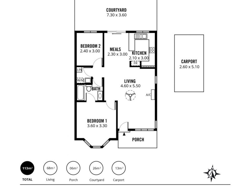 5/35 Davis Avenue, Christies Beach SA 5165 Floorplan