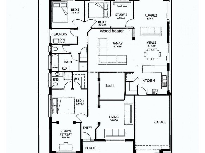 14 Holmes Street, Old Noarlunga SA 5168 Floorplan