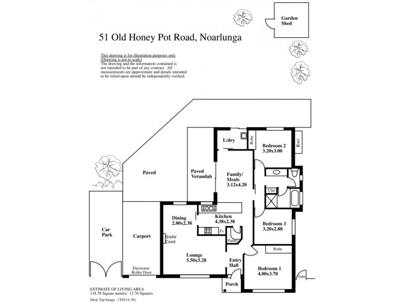 51 Old Honeypot Road, Port Noarlunga SA 5167 Floorplan