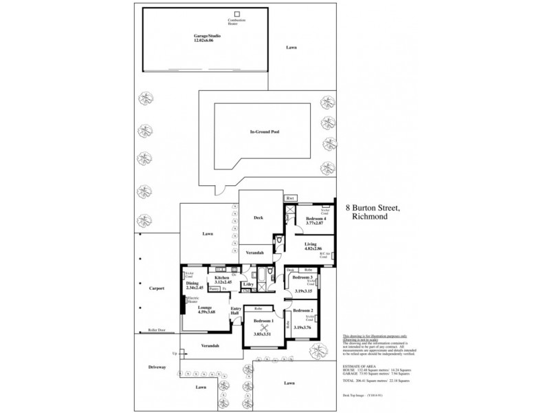 8 Burton Street, Richmond SA 5033 Floorplan
