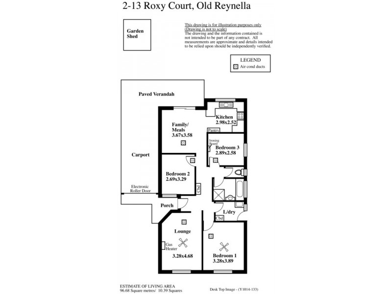2/13 Roxy Court, Old Reynella SA 5161 Floorplan