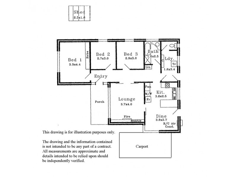 18 Hooper Place, Christies Beach SA 5165 Floorplan