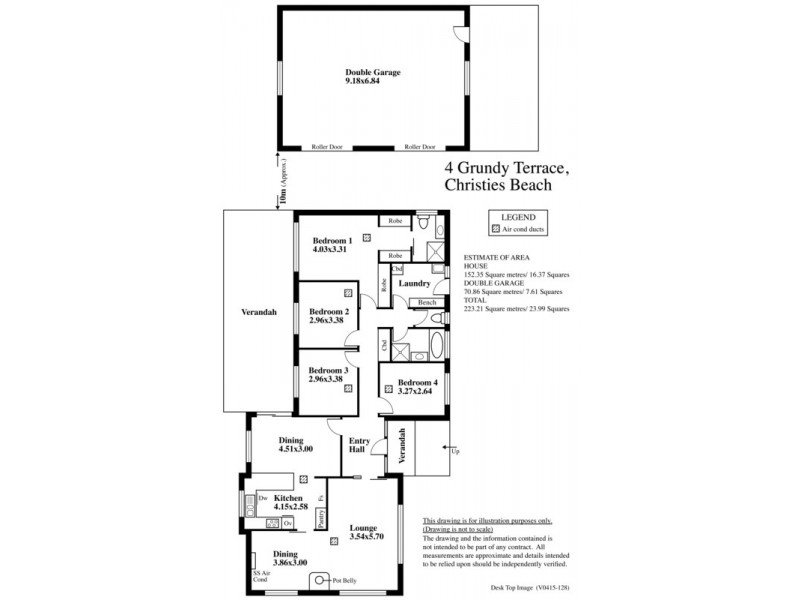 4 Grundy Terrace, Christies Beach SA 5165 Floorplan