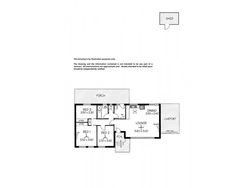 32 Yangara Road, O’sullivan Beach SA 5166 Floorplan