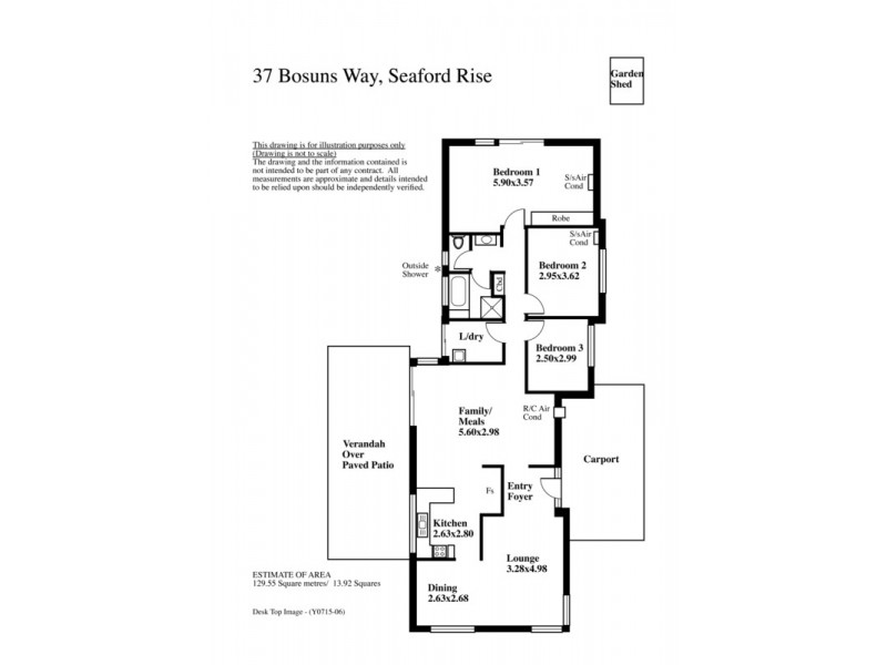 37 Bosuns Way, Seaford Rise SA 5169 Floorplan