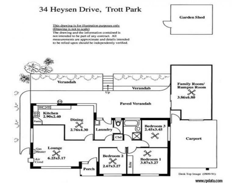 34 Heysen Drive, Trott Park SA 5158 Floorplan
