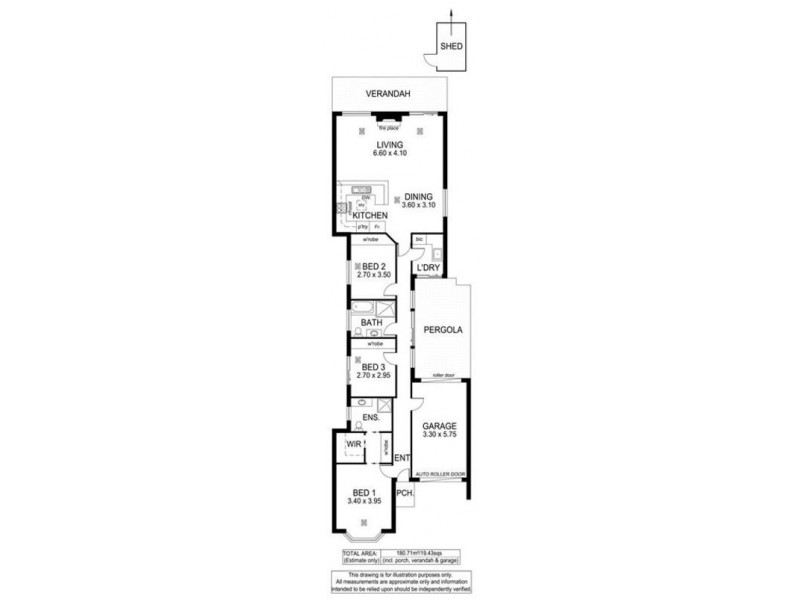 19 Creslin Terrace, Camden Park SA 5038 Floorplan