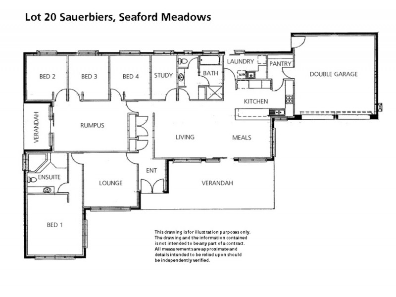 6 Sauerbiers Road, Seaford Meadows SA 5169 Floorplan
