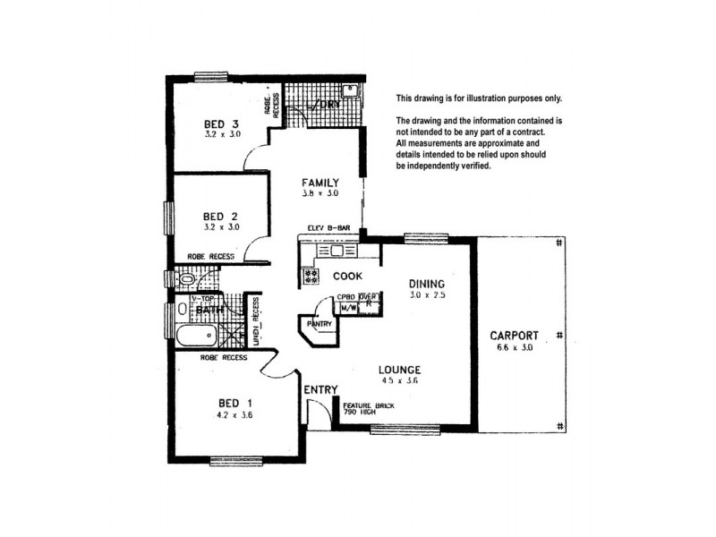 28 Saphire Road, Morphett Vale SA 5162 Floorplan