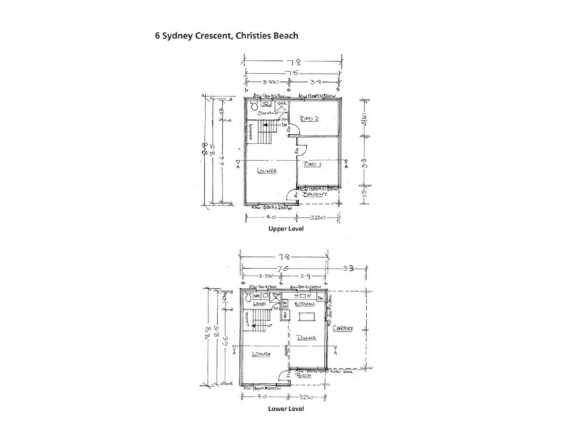 6 Sydney Crescent, Christies Beach SA 5165 Floorplan