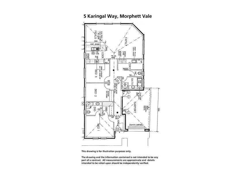 5 Karingal Way, Morphett Vale SA 5162 Floorplan