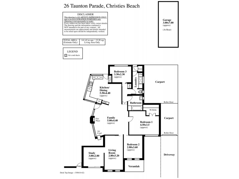 26 Taunton Parade, Christies Beach SA 5165 Floorplan