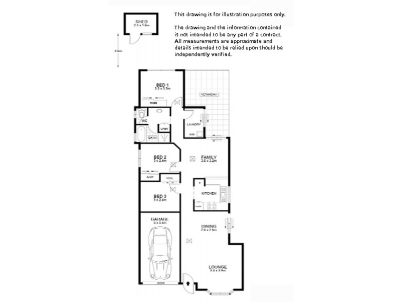 3 Musket Lane, Seaford Rise SA 5169 Floorplan