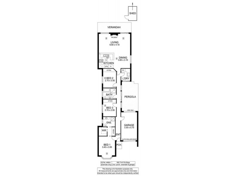 19 Creslin Terrace, Camden Park SA 5038 Floorplan