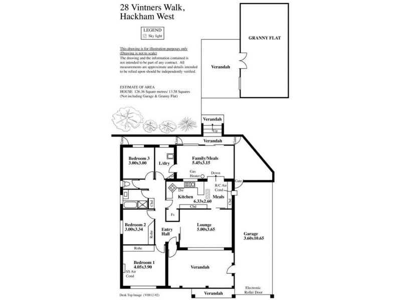 28 Vintners Walk, Hackham West SA 5163 Floorplan