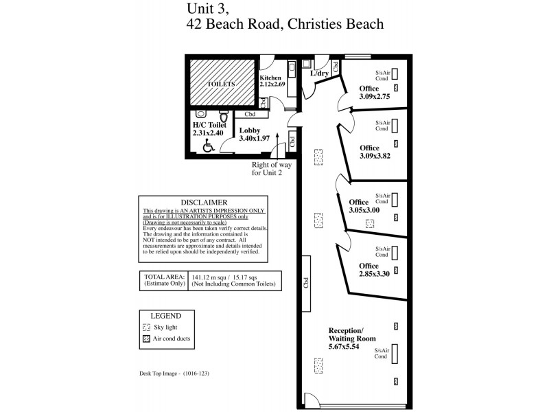 3/42 Beach Road, Christies Beach SA 5165 Floorplan