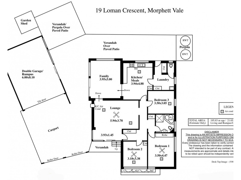 19 Loman Street, Morphett Vale SA 5162 Floorplan
