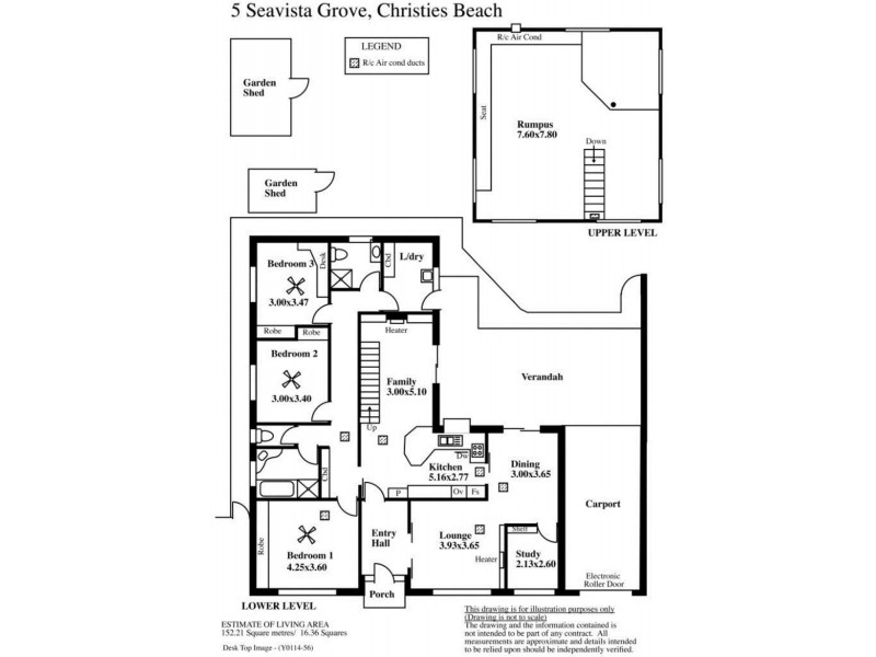5 Seavista Grove, Christies Beach SA 5165 Floorplan