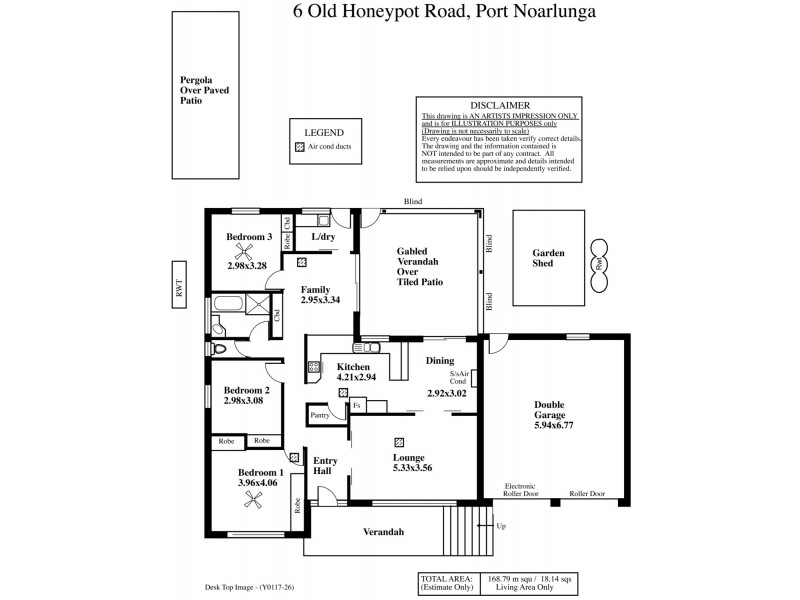 6 Old Honeypot Road, Port Noarlunga SA 5167 Floorplan
