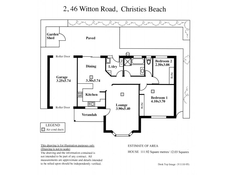 1/46 Witton Road, Christies Beach SA 5165 Floorplan