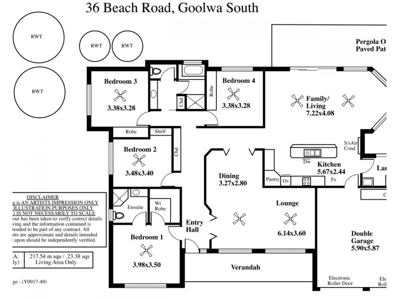 36 Beach Road, Goolwa South SA 5214 Floorplan