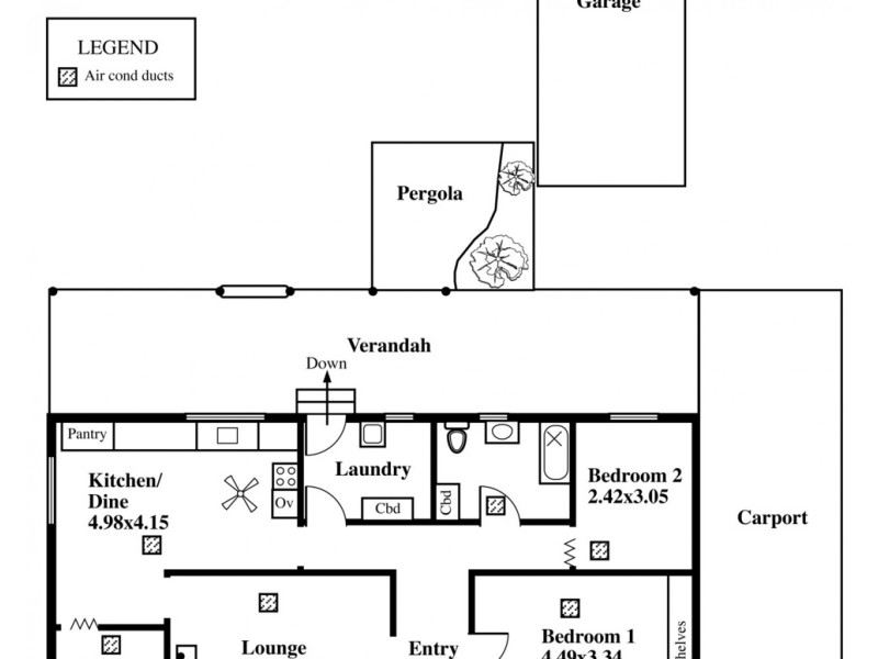 6 Gertrude Street, Morphett Vale SA 5162 Floorplan