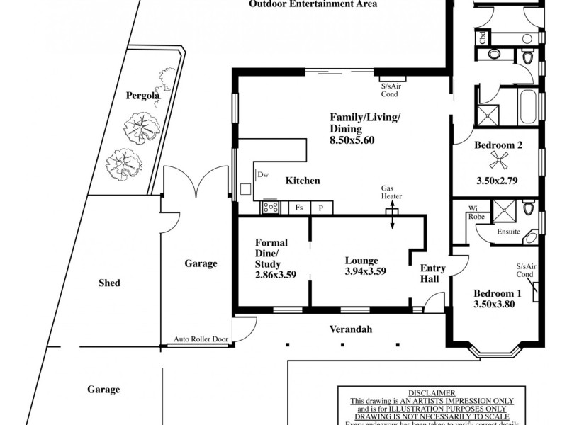 20 Lennon Drive, Woodcroft SA 5162 Floorplan