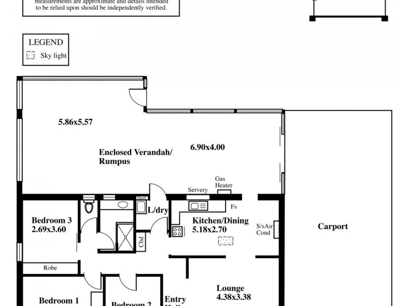 26 Holman Road, Christie Downs SA 5164 Floorplan