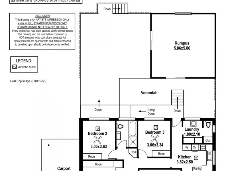 6 Queensferry Road, Old Reynella SA 5161 Floorplan