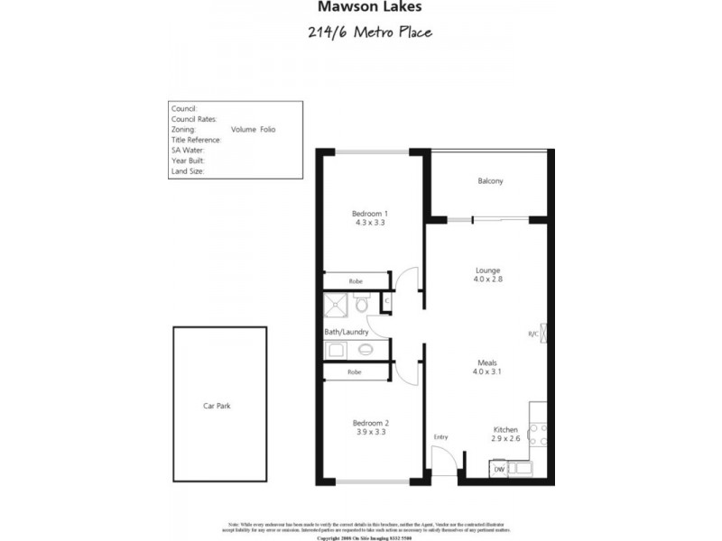 214/6 Metro Parade, Mawson Lakes SA 5095