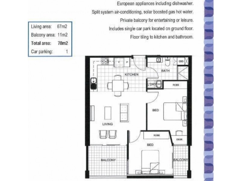 1305/102 Waymouth Street, Adelaide SA 5000