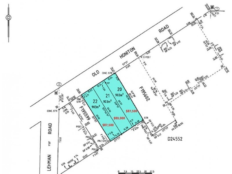 Lots 20, 21 & 22 Old Honiton  Road, Edithburgh SA 5583