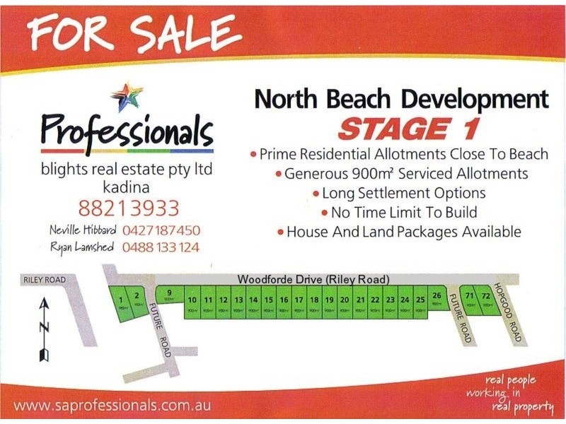 115 (Lot 72) Woodforde (North Beach) Drive, Wallaroo SA 5556
