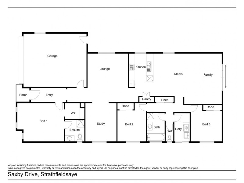37 Saxby Drive, Strathfieldsaye VIC 3551 Floorplan