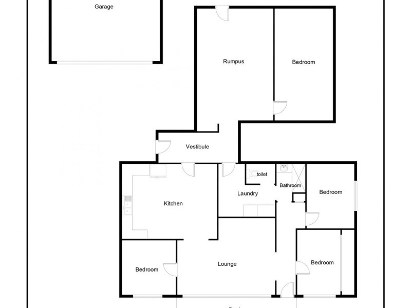 2 Peters Street, Long Gully VIC 3550 Floorplan