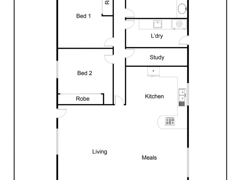 89 Sullivan Street, Inglewood VIC 3517 Floorplan