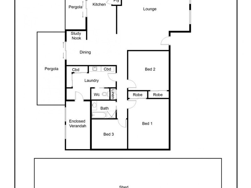 18 Bright Street, Eaglehawk VIC 3556 Floorplan