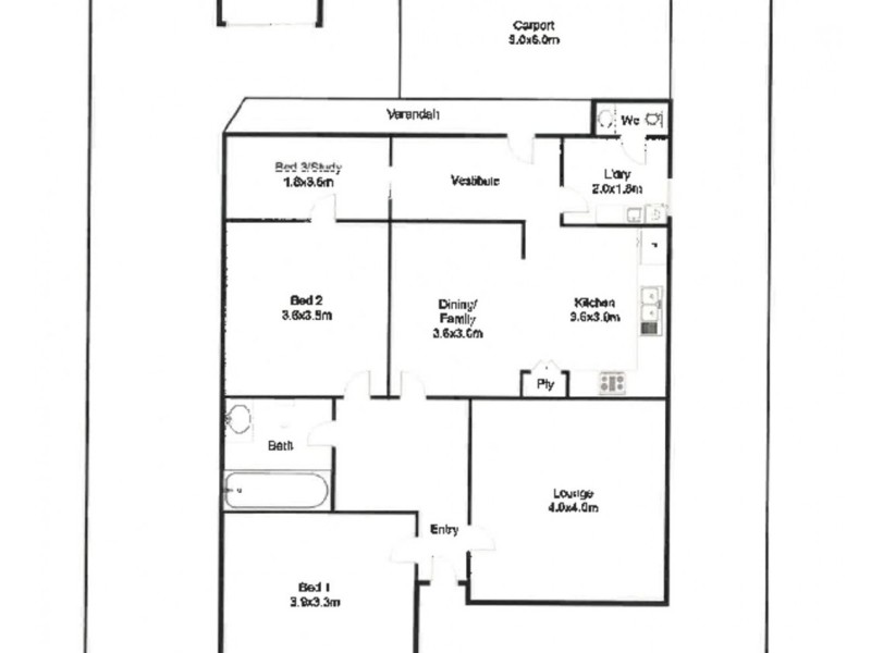 332 Eaglehawk Road, California Gully VIC 3556 Floorplan
