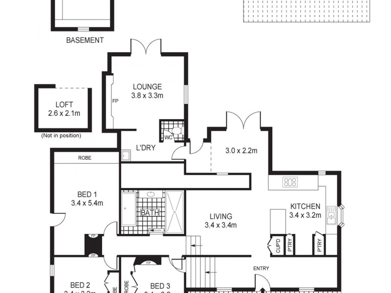93 Sailors Gully Road, Eaglehawk VIC 3556 Floorplan