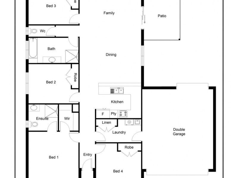 13 Triplett Avenue, Ascot VIC 3551 Floorplan