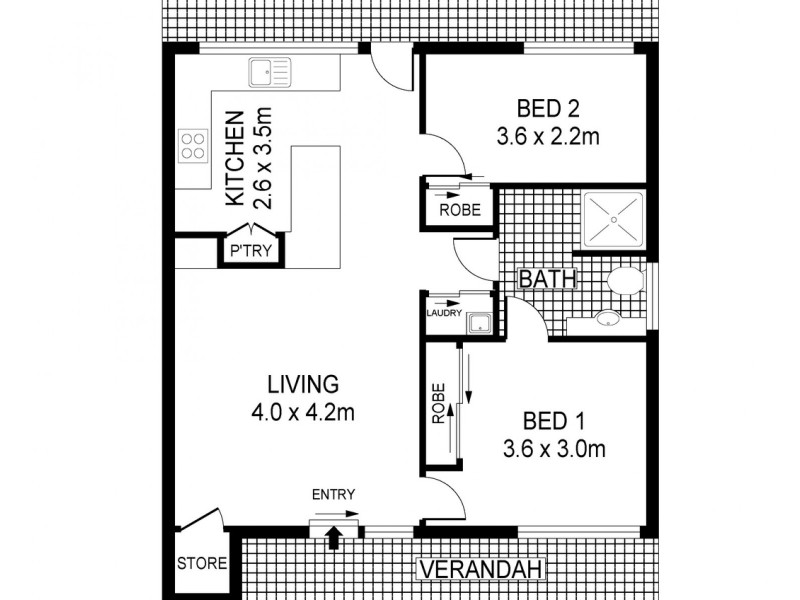 20/33 Clifford Crescent, Spring Gully VIC 3550 Floorplan
