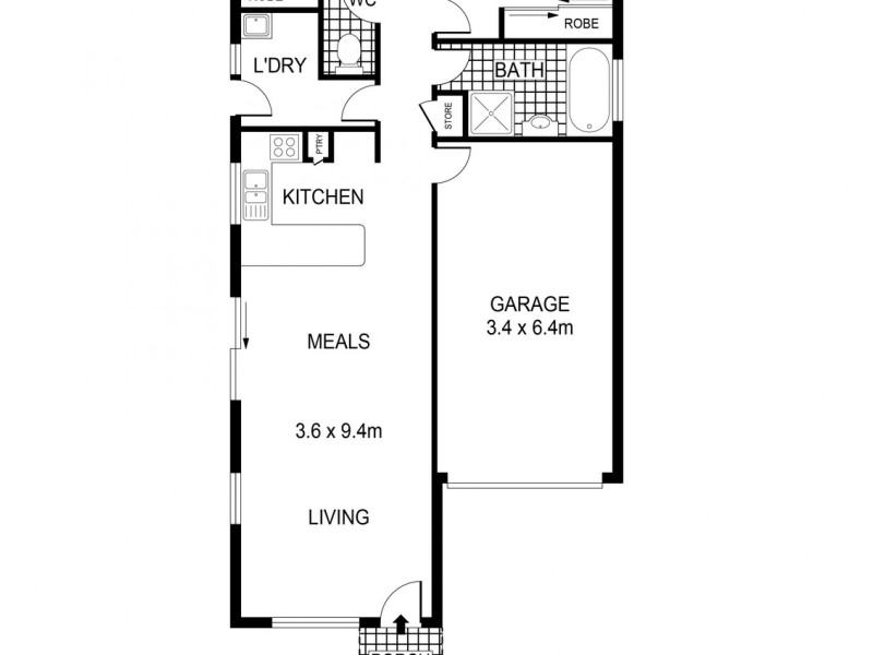 4/68 Wood Street, California Gully VIC 3556 Floorplan