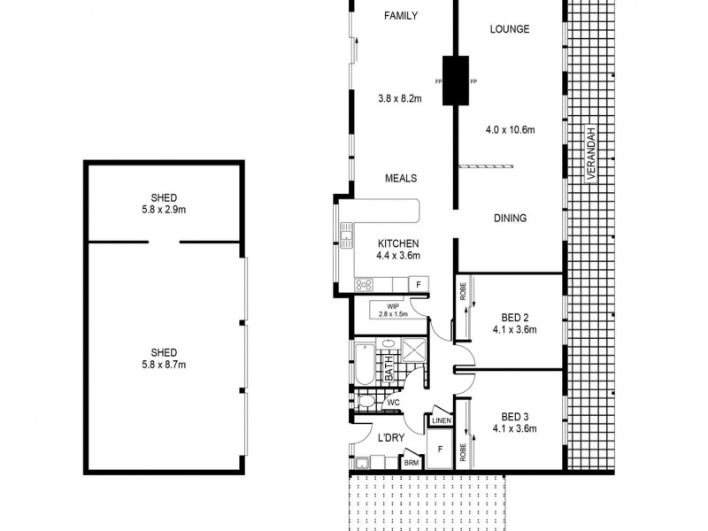 2 Pitson Court, Huntly VIC 3551 Floorplan