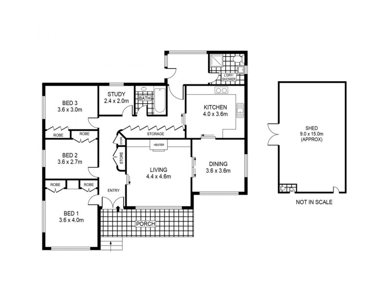 5693 Calder Highway, Kangaroo Flat VIC 3555 Floorplan