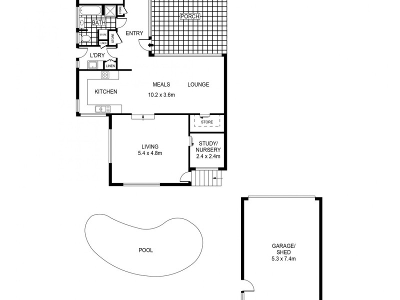 9 Elizabeth Street, Spring Gully VIC 3550 Floorplan