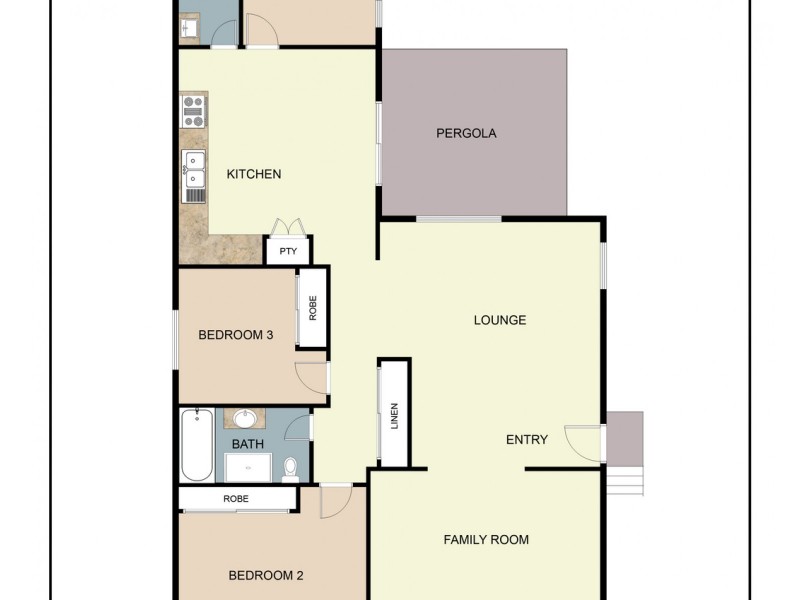 64 Bannister Street, North Bendigo VIC 3550 Floorplan