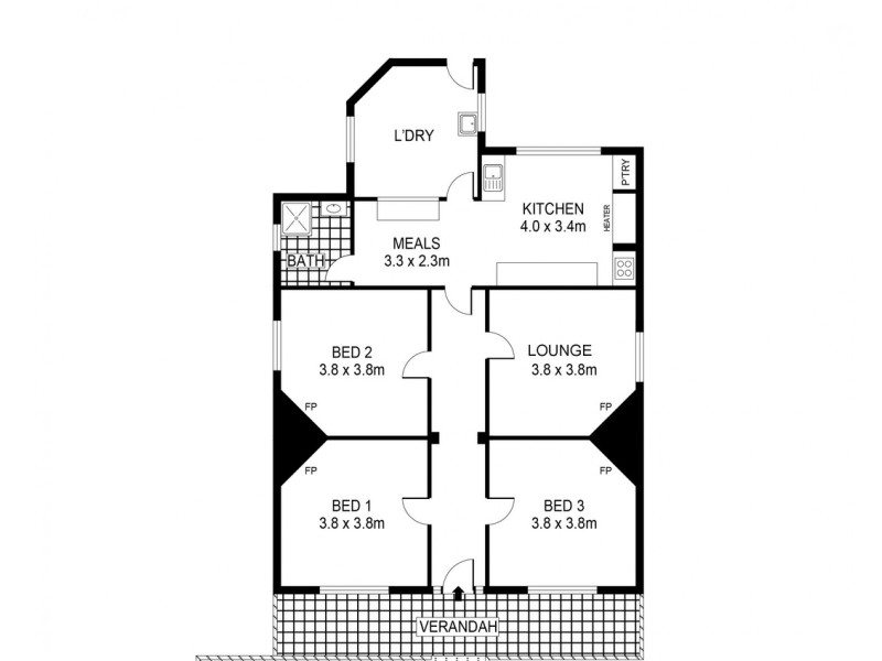 81 Brougham Street, Kennington VIC 3550 Floorplan