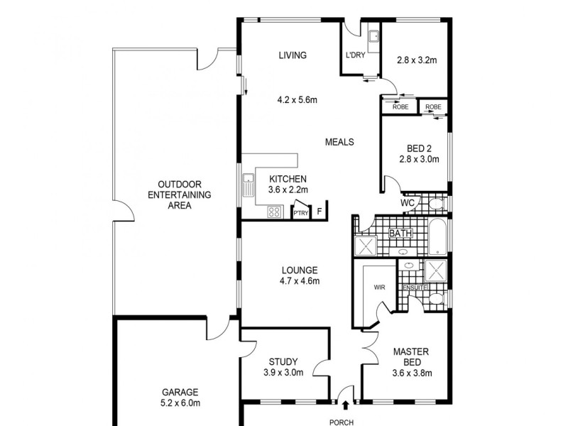 5 Ombana Court, Ascot VIC 3551 Floorplan